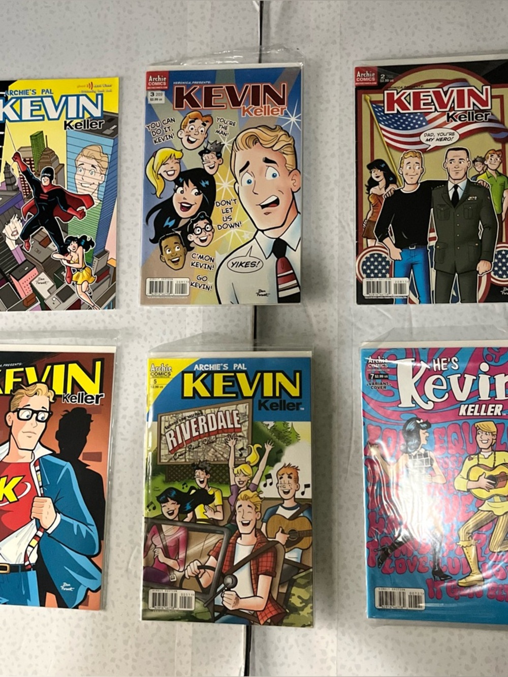 Archie’s Pal Kevin Keller Archie Comics Lot 6 Issues (2011 - 2013)
